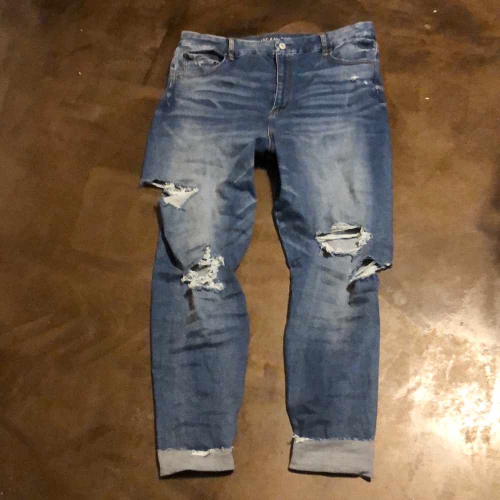 American Eagle super hi-rise jegging 18 reg
